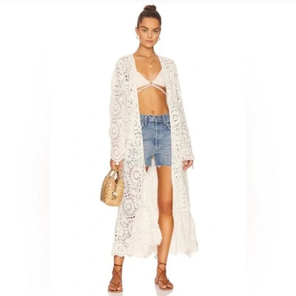 Free People | Melanie Crochet Duster